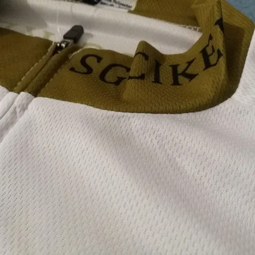 Vista 3 de SGCIKER Conjunto de camiseta de ciclismo de equipo World Tour 2022 para hombre, manga corta, con peto de bicicleta MTB y almohadilla de gel