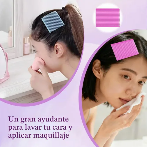 Vista 5 de 10 piezas de almohadillas para el cabello con volumen para el cabello, clips de peinado para seccionar y levantar, accesorios reutilizables