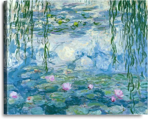 Vista 79 de A&T ARTWORK Antibes Seen from The Salis Gardens de Claude Monet Las Obras de Arte Clásico Mundial Reproducciones, Impresiones de Arte en Lienzo