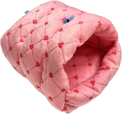 Vista 12 de WOWOWMEOW - Cama para cobayo, hámster, animales pequeños, cama con forma de cueva para colgar