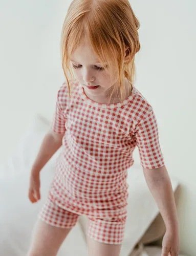 Vista 196 de AVAUMA Conjunto de pijama de algodón para bebés y niñas de 6 meses a 7 años