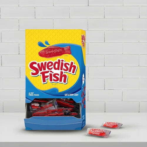 Vista 8 de Golosina Swedish Fish, paquetes individuales, 0.21 onzas