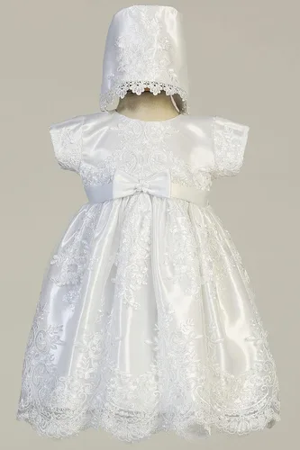Vista 2 de Bautizo Vestidos para Bebé Niña, Vestidos de Bautizo para Bebé Niña Vestido