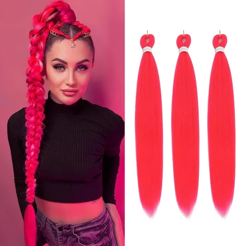 Vista 14 de Firstcyh Hair Cabello trenzado preestirado de 12 pulgadas, cabello trenzado 1B para mujeres negras, 8 paquetes de cabello trenzado bohemio