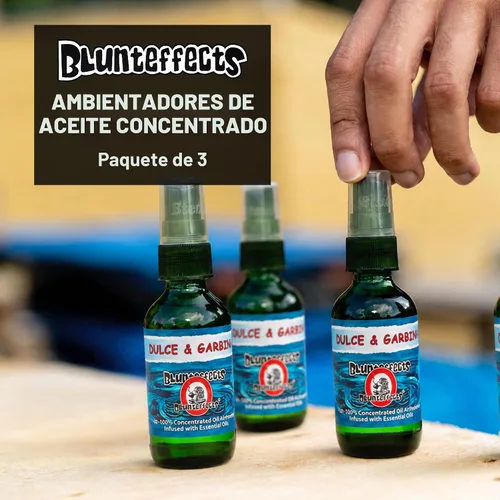 Vista 2 de Blunteffects Ambientador concentrado en espray 1 oz, Dulce & Garbina