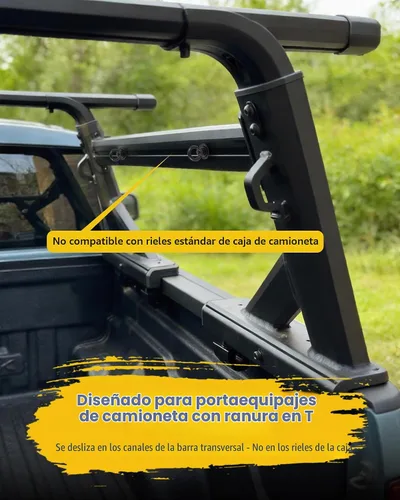 Vista 6 de Anclaje de amarre de montaje en T para portaequipajes de techo, perno de ojo en forma de anillo M8 resistente, tuercas de ojo en T de acero