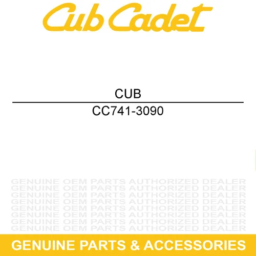 Vista 2 de CUB CADET 741-3090 Cojinete de brida 44 48 54 60 especial desde el cortacésped rotatorio