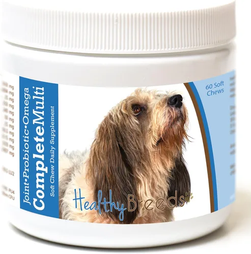 Vista 395 de Healthy Breeds Affenpinscher todo en uno multivitamínico suave masticable 60