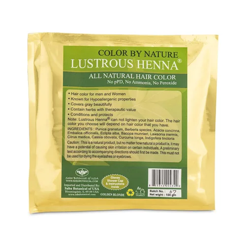 Vista 2 de All Natural Lustrous Henna Blonde 3.53 oz