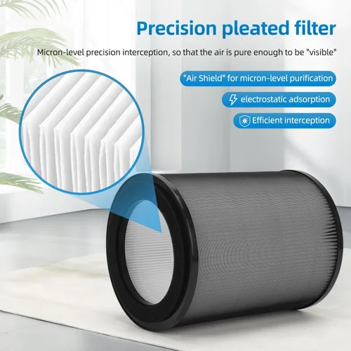 Vista 3 de Filtro de repuesto DR-HPA019 compatible con purificador de aire Dreo MC710S