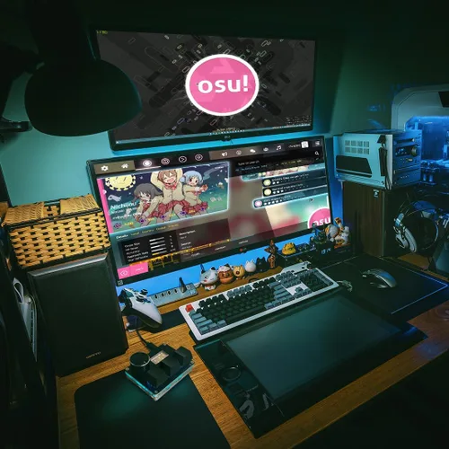 Vista 6 de BTXETUEL SayoDevice O3C Teclado OSU con Interruptores Hall de Disparo Rápido Interruptores Lineales Magnéticos con Perilla y Pantalla, Copiar Pegar