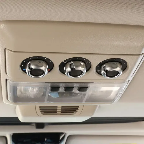 Vista 5 de YIWANG - Juego de 3 pomos de luz de lectura para techo interior de coche para Land Rover Discovery 4 LR4 2010-2016