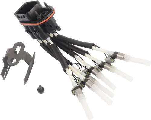Vista 8 de Inyector de combustible Spider FJ503 con soporte de repuesto para Chevrolet C/K 1500 2500 1996-2014, Chevy Silverado 1500 Express 1500 2500; GMC