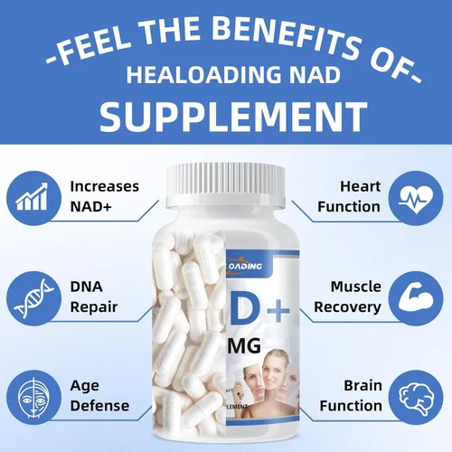 Vista 4 de Suplemento NAD liposomal para mujeres: Suplemento NAD+ con Resveratrol 550MG Apoyo Reparación Celular Apoyo Energía y Envejecimiento Saludable