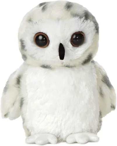 Vista 13 de Aurora® Adorable Mini Flopsie™ Mei Mei™ Animal de peluche, facilidad juguetona, compañeros atemporales, color blanco, 8 pulgadas