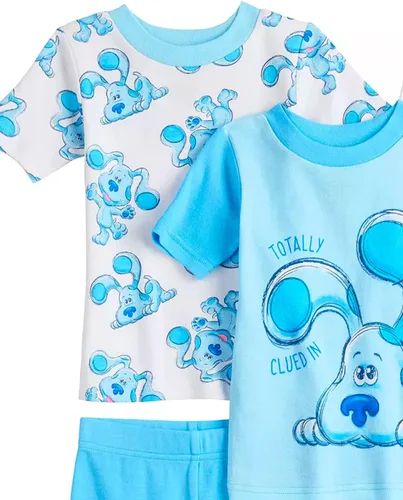 Vista 2 de Nickelodeon Pijama de algodón ajustado Blues Clues para niños, Totalmente pistas
