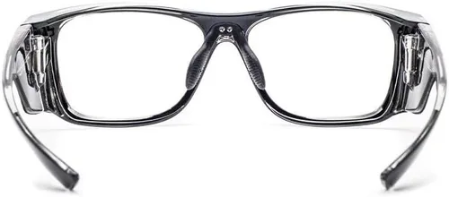 Vista 3 de Gafas de Seguridad contra Radiación, Lentes de Vidrio con Plomo con Lentes Pb de.75mm. Modelo 15011