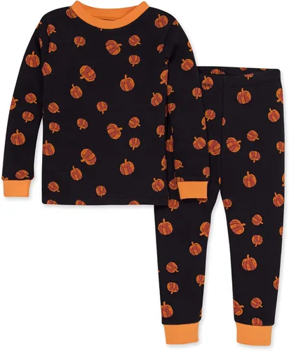 Vista 13 de Burt's Bees Baby Conjunto de pijama para bebé niña Amigos árticos