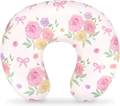 Vista 11 de Funda de almohada de lactancia, funda de almohada de lactancia materna para bebés, niñas y niños, funda de almohada elástica suave para lactancia