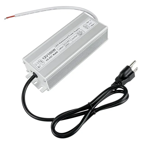 Vista 15 de inShareplus Fuente de alimentación LED de 12 V, 30 W IP67 controlador impermeable para exteriores, CA 110-260 V a CC 12 V 2.5 A transformador