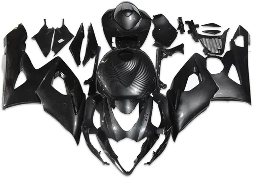 Vista 13 de YTL - Carenado completo negro brillante para Suzuki 2005-2006 GSXR 1000