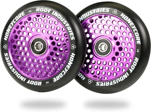 Vista 19 de Root Industries HoneyCore ruedas 120 mm – Juego de 2