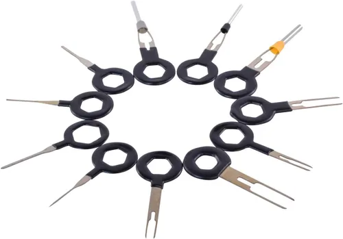 Vista 7 de RMSTATOR Herramienta extractor de extracción de terminales de conector de 11 piezas/extractor de pines