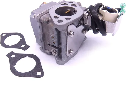 Vista 6 de SouthMarine Motor de barco 6AH-14301-00 6AH-14301-01 carburador Assy y 6AH-13646-00 juntas (2 piezas) para motor fuera de borda Yamaha 4-Stroke F20