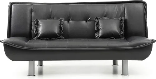Vista 3 de Glory Furniture Sofá cama futón, color negro