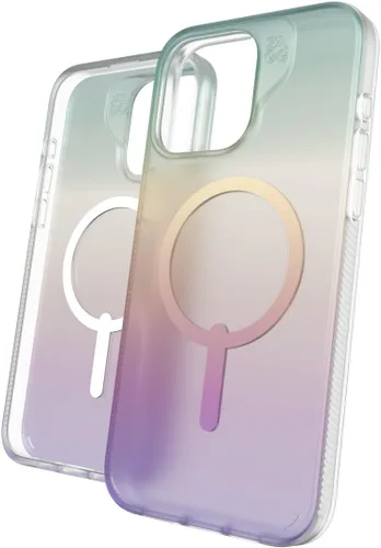 Vista 5 de ZAGG Milan Snap - Funda MagSafe para iPhone 15 Pro Max con protección contra caídas de 13.1 ft, grafeno, antiamarilleo y resistente a los arañazos