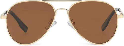 Vista 23 de Gafas de sol polarizadas de aviador pequeñas para niñas y niños de 4 a 16 años