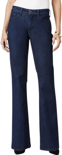 Vista 17 de NYDJ Barbara - Pantalones de mezclilla para mujer Negro