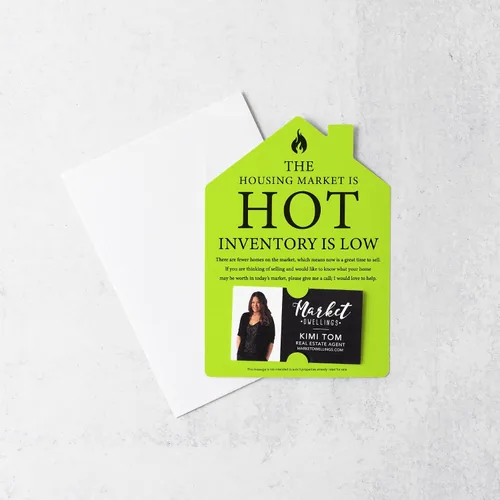 Vista 4 de Set of "The Housing Market is Hot Inventory is Low" Mailer Envelopes Included M20-M001
