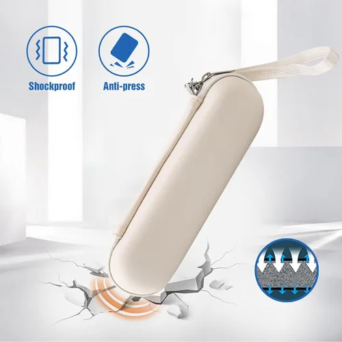 Vista 4 de ProCase Estuche de viaje para cepillo de dientes Oral-B y Sonicare - Beige