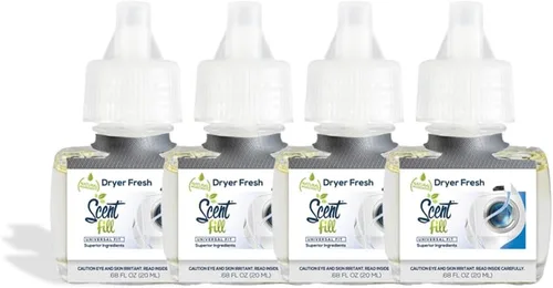 Vista 25 de Scent Fill Ambientador enchufable de sidra de manzana, 4 recambios de aceite perfumado