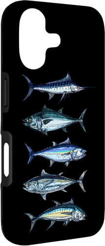 Vista 3 de Saltwater Fish Species Swordfish Fishing Camping Hunting Case for iPhone 17