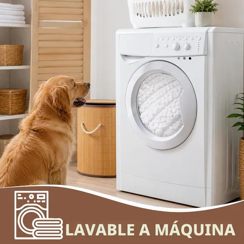 Vista 7 de Funda para sofá para perros lavable, fundas para sofá de 3 cojines no deslizantes, duraderas y peludas, funda para sofá apta para mascotas