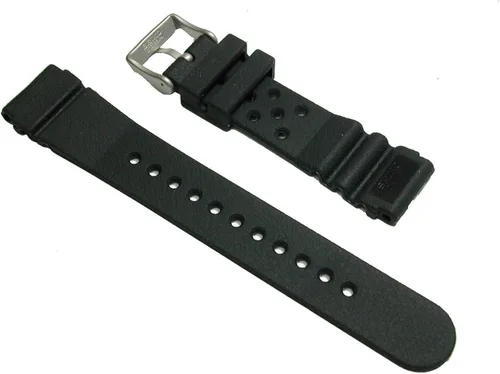 Vista 2 de Seiko Buceador de 0866in de ancho para correa de reloj de uretano DAL1BP Buceador