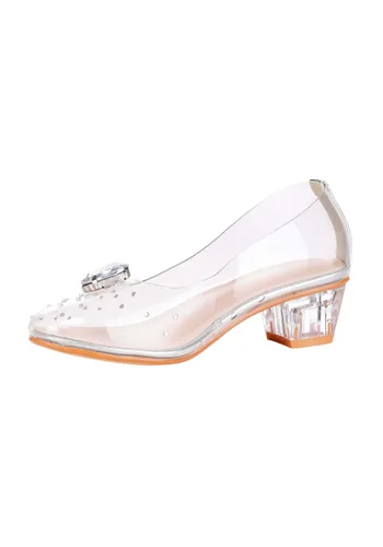 Vista 2 de Disfraz de Cenicienta para Niña con Zapatillas de Cristal Multicolor