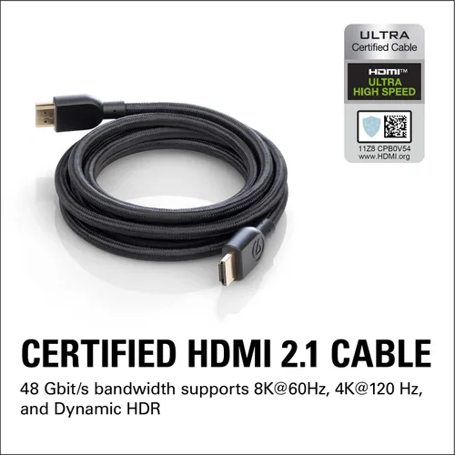 Vista 2 de Elgato Cable HDMI de ultra alta velocidad, certificado 2.1
