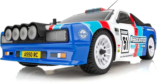 Vista 2 de Team Associated Apex2 Sport, A550 Rally Car RTR LiPo Combo, ASC30126C
