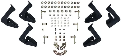 Vista 6 de Westin 56-113352 HDX - Barras de paso de acero inoxidable para F-250 F-350 F-450 F-550 Super Duty Crew Cab 1999-2016, par negro texturizado