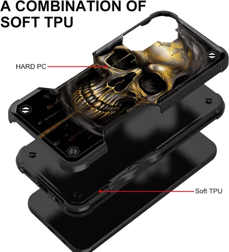 Vista 743 de Funda para Galaxy A14 5G, [Doble Capa][Protección contra Caídas de Grado Militar de 10 Pies] [Antideslizante] Funda Resistente a Prueba de Golpes