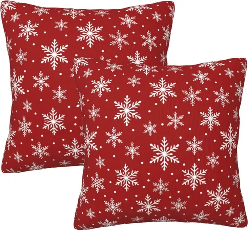 Vista 18 de Perinsto Juego de 2 fundas de almohada decorativas de flores de crisantemo azul, fundas de almohada suaves para sofá, cama, decoración del hogar, 16