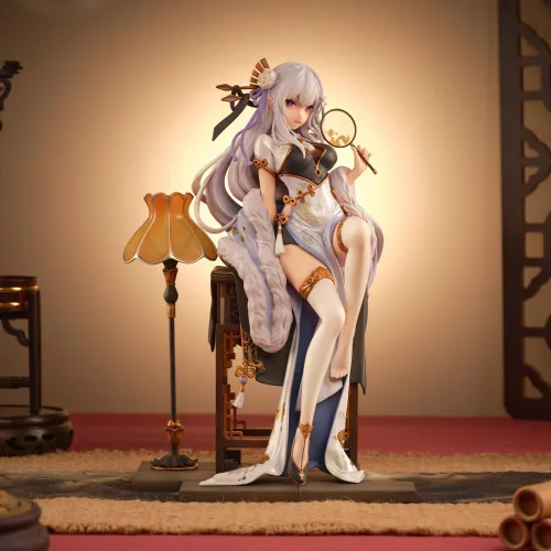 Vista 7 de LUNK Figura Emilia Figura de acción de anime Exquisita estatua de PVC, modelo coleccionable de escritorio, adornos de escritorio, regalo