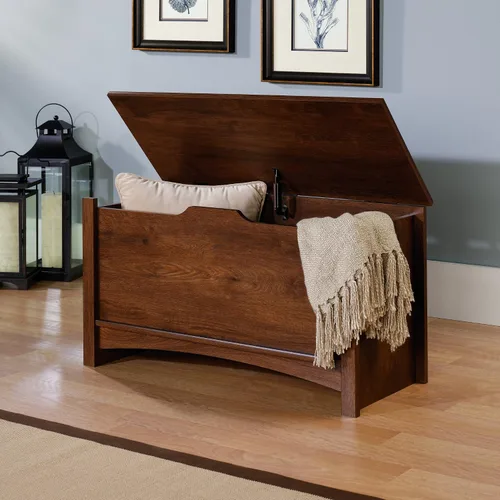 Vista 3 de Niño Craft Shoal Creek ready-to-assemble Baúl de almacenaje, Madera, Marrón