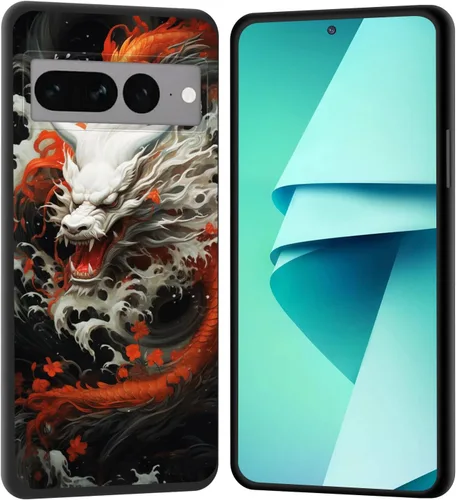 Vista 106 de Funda para Pixel 4 XL, funda de goma de silicona suave a prueba de golpes, funda protectora de cuerpo completo para Google Pixel 4 XL, ciervo