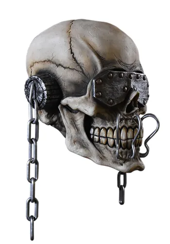 Vista 3 de Máscara Vic Rattlehead de Megadeth Multicolor