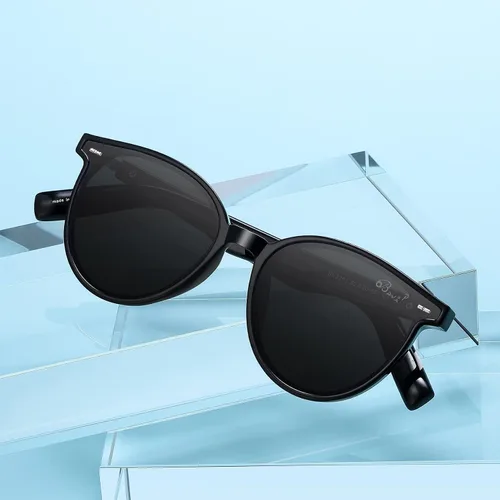 Vista 2 de Bevi Cateye - Gafas de sol polarizadas con patillas retro, protección UV 400, gafas de moda para mujer