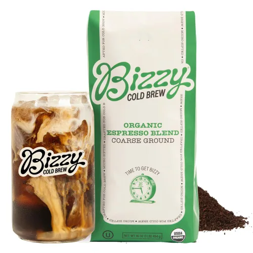 Vista 11 de Bizzy Café de Filtro Orgánico Mezcla para el Desayuno Café Molido Grueso Tostado Medio-Claro Micro Filtrado Grado Especialidad 100%